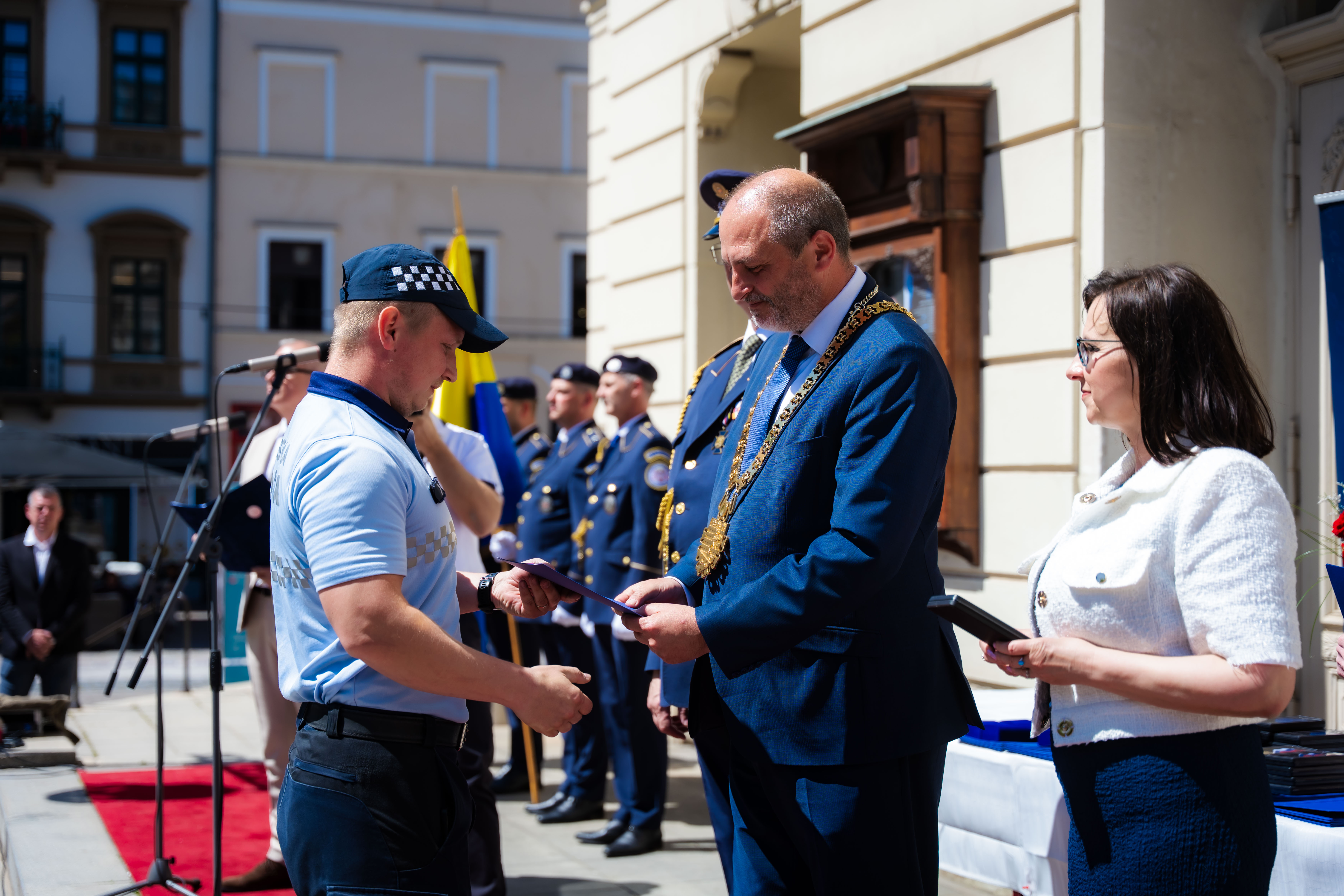 Slavnostne ocenovanie prislusnikov Mestskej policie mesta Kosice -1-30